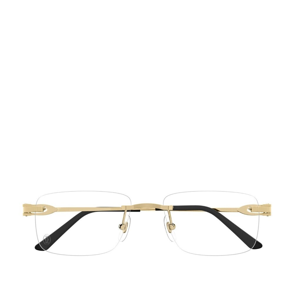 Cartier CT0521o-001 Eyeglasses Gold Metal